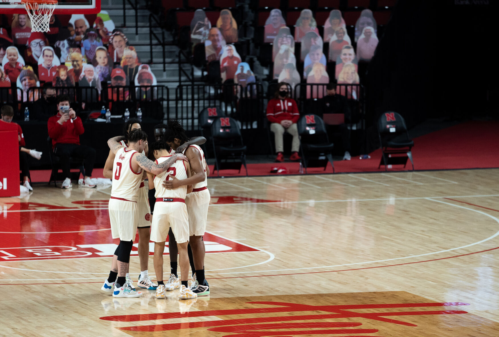 Nebraska Basketball vs. Wisconsin Photo No. 1